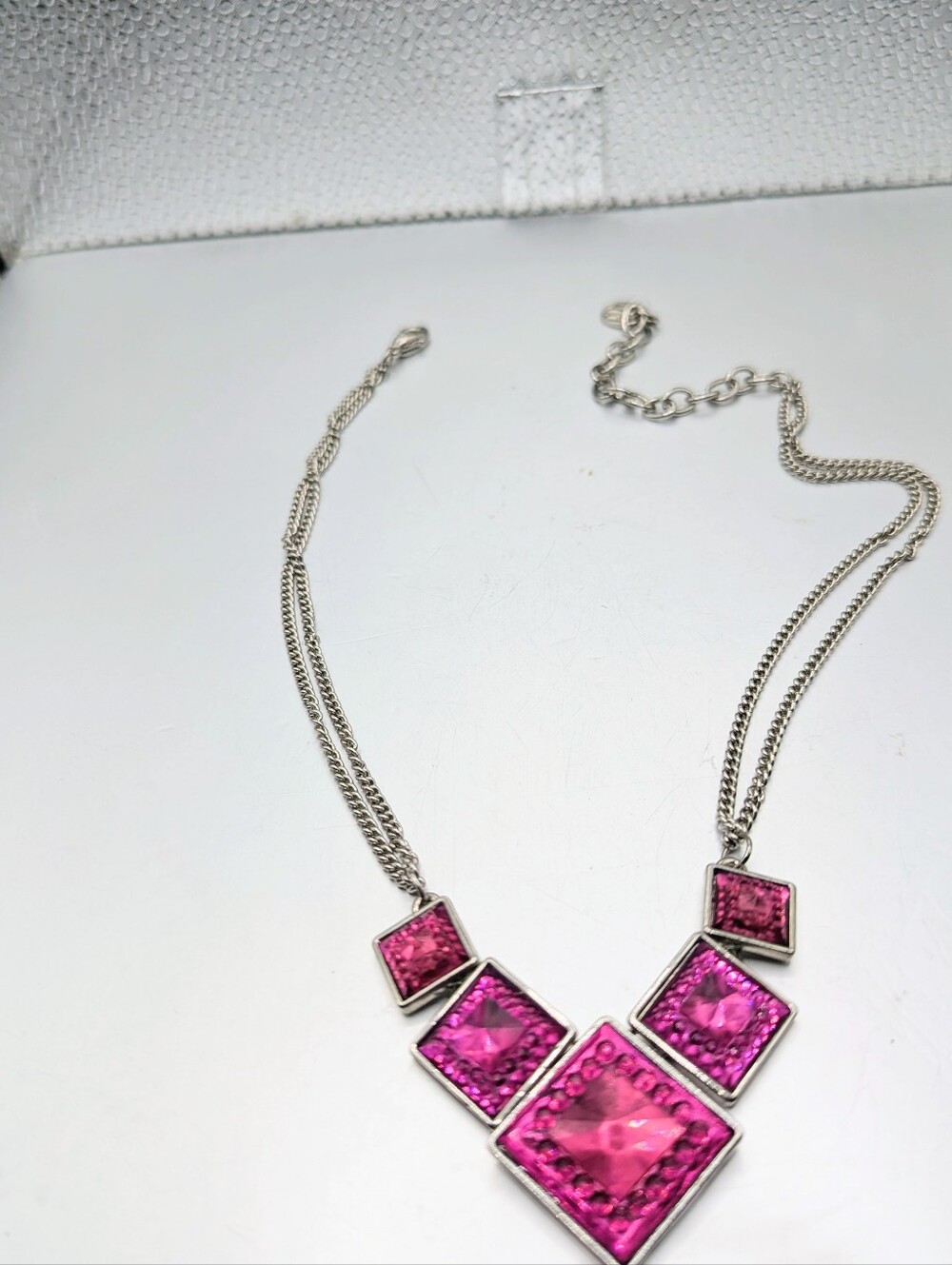 Ruby Vintage Costume Necklace